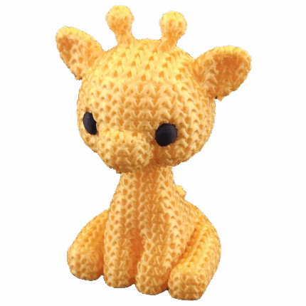 FIGURKA KOLEKCJONERSKA WŁÓCZKA ŻYRAFA 3D